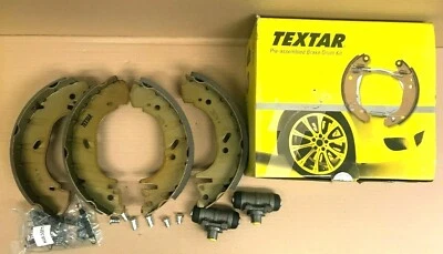 Textar Bremsbackensatz + Radbremszylinder + Zubehör für Ford Transit 83048601 - Bild 1 von 3