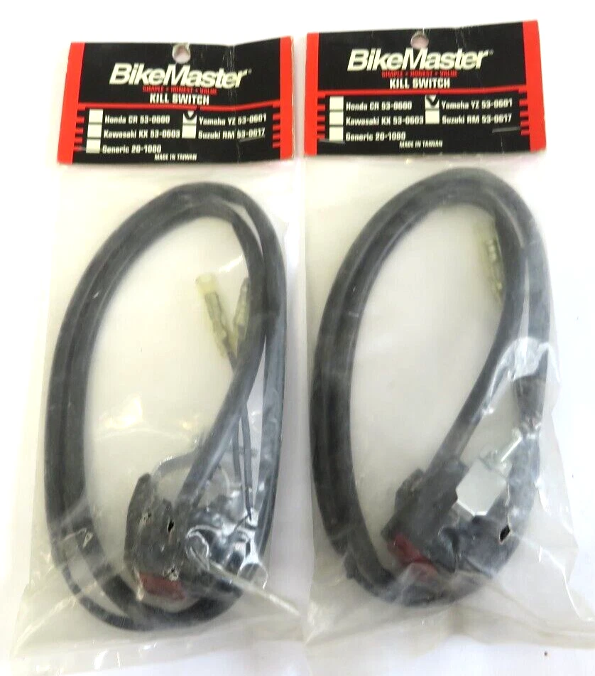 BikeMaster Kill Switch Yamaha YZ 53-0601 SET of 2 - Image 1 of 4