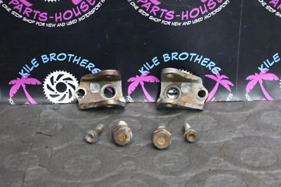 Honda 02-12 CRF450R 2004 OEM soportes de clavija izquierda derecha  Foto 1 de 4