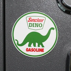 Vintage Sinclair Benzin Logo - Kühlschrankmagnet - 4"" oder 5,5"" - Öl & Gas - Bild 1 von 1
