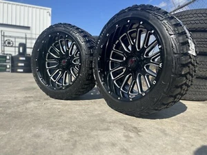 4 New 22x12 Worxx Whels W/35125022 Tires For FORD F250,8X170 - Picture 1 of 7