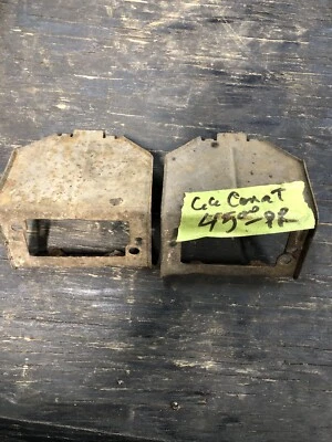 1966 Mercury Comet Oem Front Parking Light Brackets Turn Signal  - Image 1 of 4