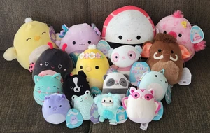 Squishmallows Plush lot of 16 Sizes 4-12" Great for Party Gifts Prizes NWT - Picture 1 of 1