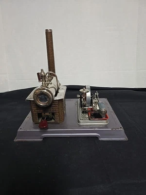 Vintage RR  Wilesco D10 Steam Engine Toy Made in Germany 1960's - Image 1 of 4