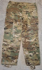 Vintage Army Military BDU Cargo Woodland Camo Pants Mens Large Short - Picture 1 of 7