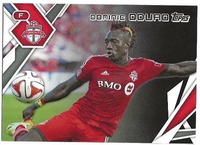 Dominic Oduro 2015 Topps MLS Black /10 Toronto FC - Image 1 of 2