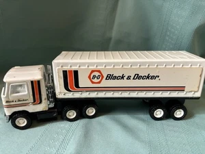 Vintage Tractor Trailer TOY Black & Decker Logo - Picture 1 of 7