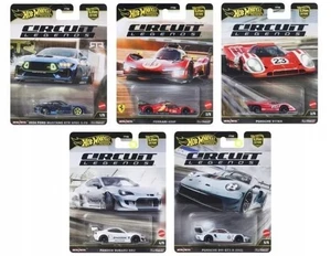 5 Coches - Set Circuit Legends Hot Wheels Premium 1:64 - Imagen 1 de 1