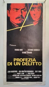 PROFEZIA DI UN DELITTO drammatico regia Claude Chabrol locandina FRANCO NERO - Picture 1 of 6