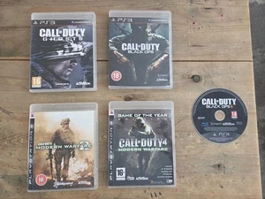 5 X PS3 CALL OF DUTY (COD) GAMES, GREAT COLLECTION - Picture 1 of 3