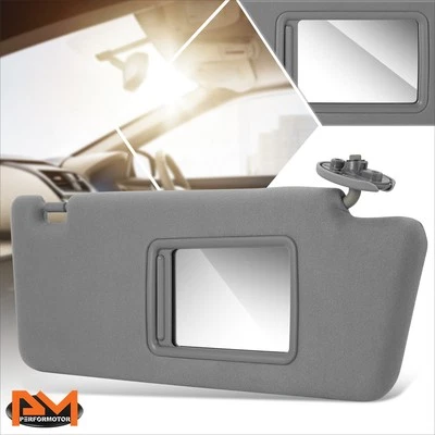 适用于 05 - 15 丰田塔科马乘客右侧遮阳板遮阳板带镜面灰色 — 第 1/4 张图片