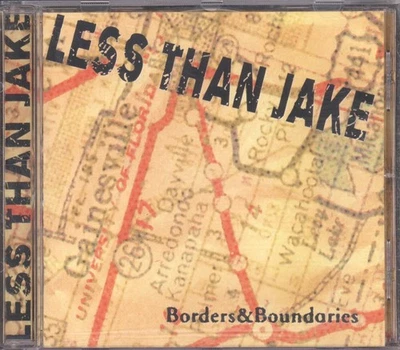 Less Than Jake Borders & Boundaries CD UK Golf CDHOLE036 - Bild 1 von 3