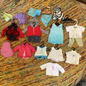 Large Lot American Girl Doll Clothes Outfits 8 Complete Accessories 18" - Picture 1 of 13