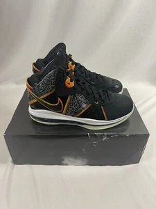 Nike Lebron 8 Low x Space Jam A New Legacy DB1732-001 Black Mens Size 9.5 NEW - Picture 1 of 9