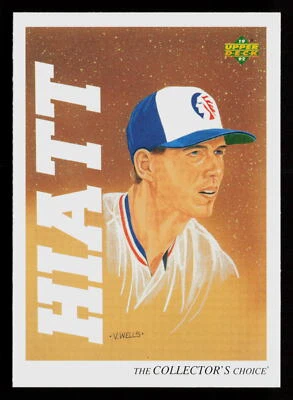 1992 Upper Deck Minor League Phil Hiatt #45 Memphis Chicks Baseball Card - Image 1 of 2