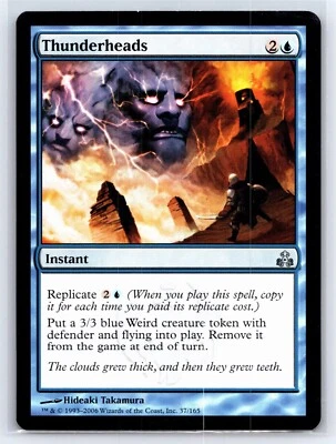 2006 MTG - Thunderheads Guildpact Regular Uncommon 37/165 - Image 1 of 2