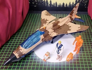 Vintage Kenner M.A.S.K. Skybolt Complete w/Matt Trakker & Clone + Masks - Picture 1 of 8