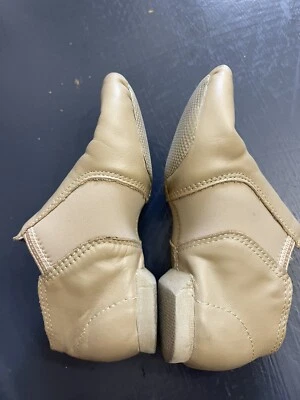 Revolution  13 Jazz Shoes Beige Dance Ballet Toddler Girls - Image 1 of 4