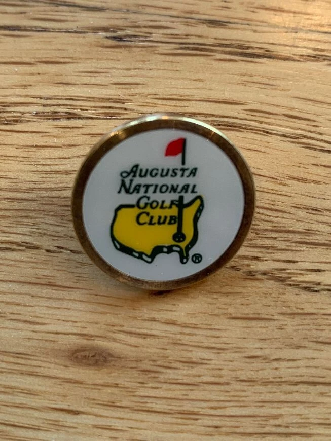 Marcador de pelota de vástago de latón solo para miembros del Augusta National Golf no Masters Golf Foto 1 de 1