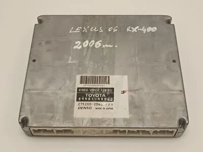 LEXUS RX U3 2006 ENGINE CONTROL UNIT 89981-48060 / 4278951 - Immagine 1 di 4
