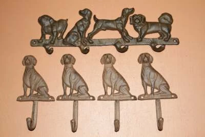 Ganchos de pared/estante de diseño para mamá perro, todo sobre perros -5 artículos Foto 1 de 4