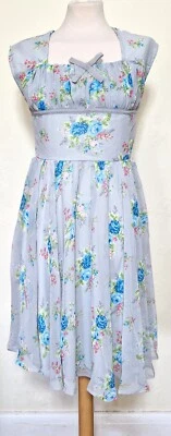 Vestido estilo rockabilly rock n roll años 40 recreación para damas años 50 Foto 1 de 2