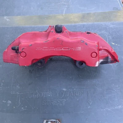 03-06 PORSCHE 955 CAYENNE Turbo o S 18z - Pinza de freno delantera derecha ROJA Foto 1 de 4