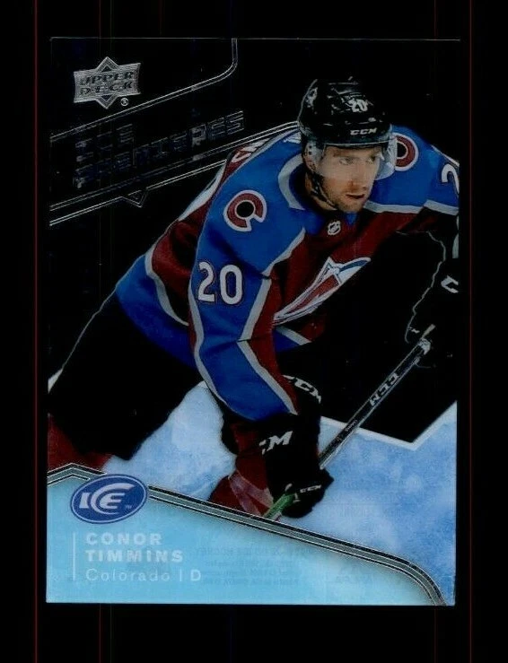  2019-20 Upper Deck Ice #101 Conor Timmins 192/499 RC (ref 102213) - Image 1 of 1