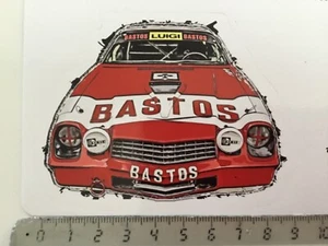 Sticker / Aufkleber, Chevrolet Camaro, Bastos, Luigi Racing - Bild 1 von 1