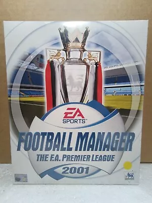 Football Manager 2001 F.A. Pr. League PC Big Box, NEW F.Sealed! VGA Ready! RARE! - Image 1 of 4