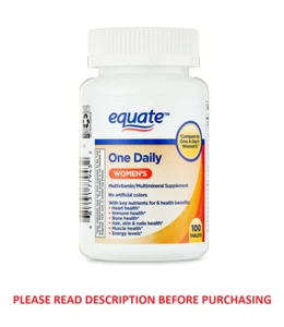 Equate One Daily Multivitamin for Women 100 Count - Picture 1 of 9