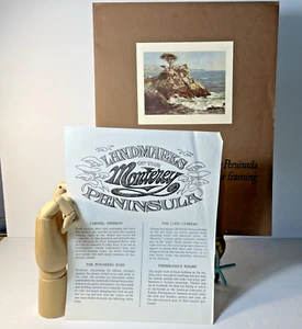 1969 Don Davey 4er Set - Pacific Coast Monterey Seascapes Portfolio Calif. Carmel - Bild 1 von 13