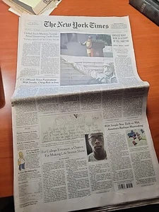 New York Times Newspaper - 2007 July 27 - Picture 1 of 5