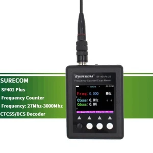 SURECOM SF401 Plus Misuratore di Analisi Contatore di Frequenza per Radio Walkie Talkie - Foto 1 di 12