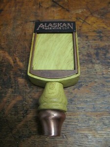 Beer Tap Handle Pull Alaskan Brewing Co. ~ 6.5 Inches Tall Used