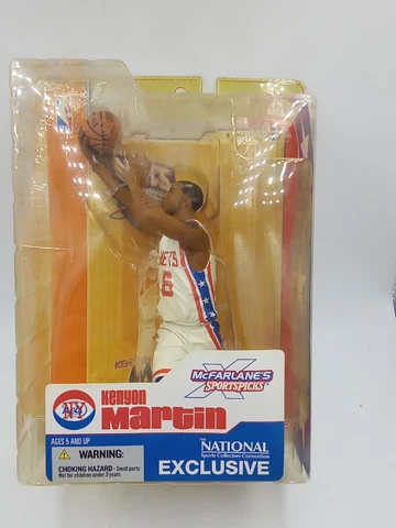 Kenyon Martin New Jersey Nets NBA McFarlane Action Figure Exclusive Rare White! Cover