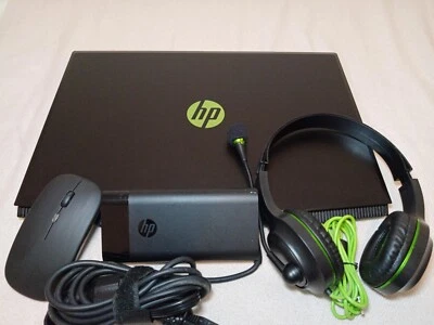 HP Pavilion 15-cx0056wm Gaming Laptop 15.6" 256GB SSD 1TB HDD Backlit Key Nvidia - Image 1 of 4