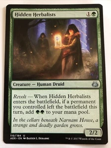 MTG Aether Revolt Hidden Herbalists 110/184 NM - Picture 1 of 2