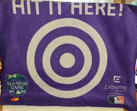 MLB ALL-STAR GAME 2023 EXTREME NETWORK HIT IT HERE HOME RUN DERBY RALLY TOWEL Cover