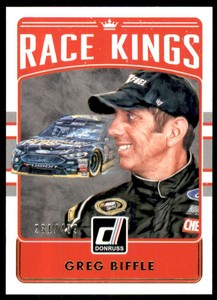 2017 Donruss Gold Foil #15 Greg Biffle RK /499