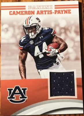 2015 Panini Auburn Team Collection Jersey Cameron Artis-Payne CAP-AU Tigers - Image 1 of 2