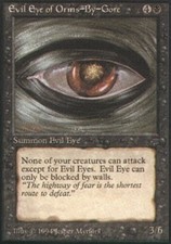 Legends Evil Eye of Orms-By-Gore x1 Light Play, English Magic Mtg M:tG