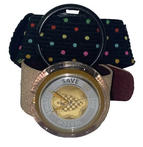 Swatch Save the Watch Rare Pop Swatch Uhr von 1991, Gold Swiss Swatch Pop Uhr - Bild 1 von 8