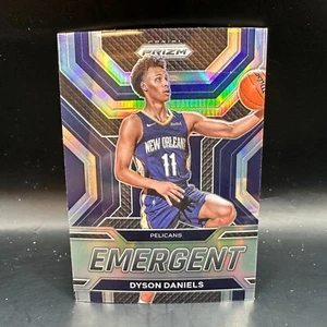 2022-23 Panini Prizm #4 Dyson Daniels Emergent Silver Prizm Rookie RC Pelicans - Bild 1 von 2