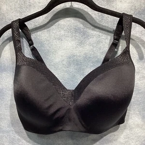 Playtex Bra Black 36DD Cup Underwire #4823 - Picture 1 of 9
