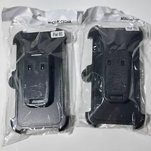 2 NUEVO Repuesto Clip Cinturón Funda para Apple iPhone 6S Otterbox Defender Funda - Imagen 1 de 4