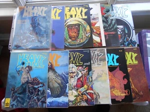 HEAVY METAL Magazine X LOT OF 12-(1-12)-APRIL,1977-MARCH,1978 - Picture 1 of 15