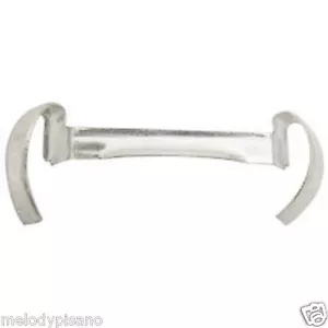 Unisex Giant Ring Guard Reducer White Gold Filled (1) - Picture 1 of 2