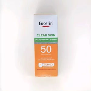 Eucerin Klare Haut 2,5 Oz. Leichte Lotion LSF 50 Sonnencreme Gesicht Ablaufdatum 11/2025 - Bild 1 von 4