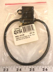 TESSCO ATC Fuse Holder with Cap. 10 Gauge Model BFH10AB - Picture 1 of 6